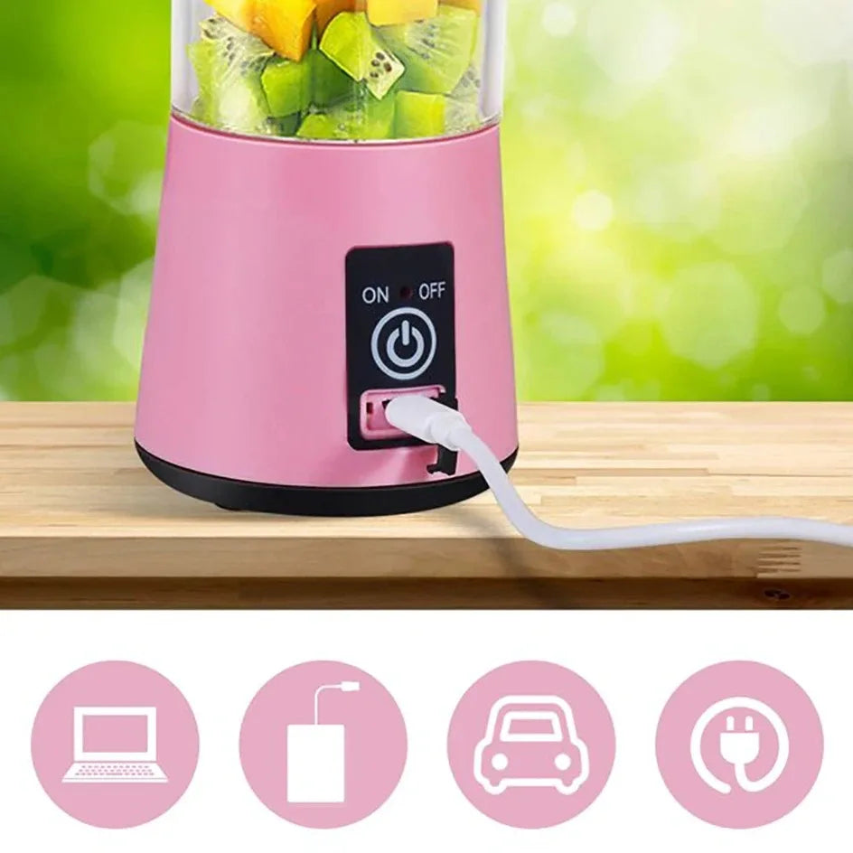 Portable mini fruit juicer