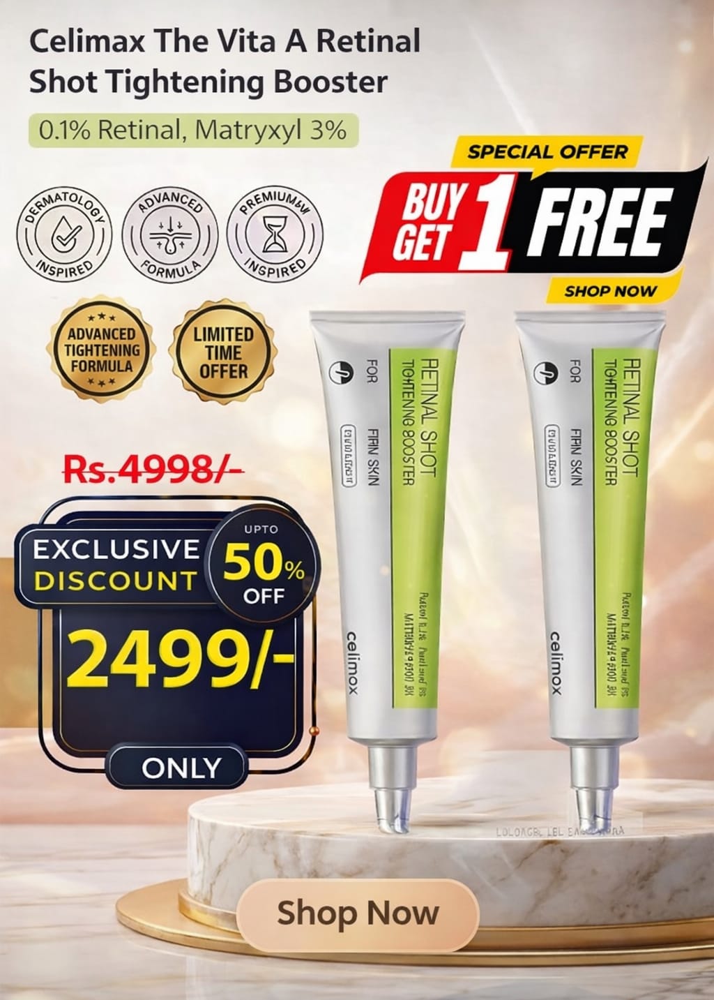 Celimax The Vita A Retinal Shot Tightening Booster