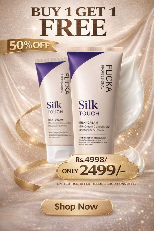 Flicka Silk Touch l Concentrate - Primer and Moisturizer